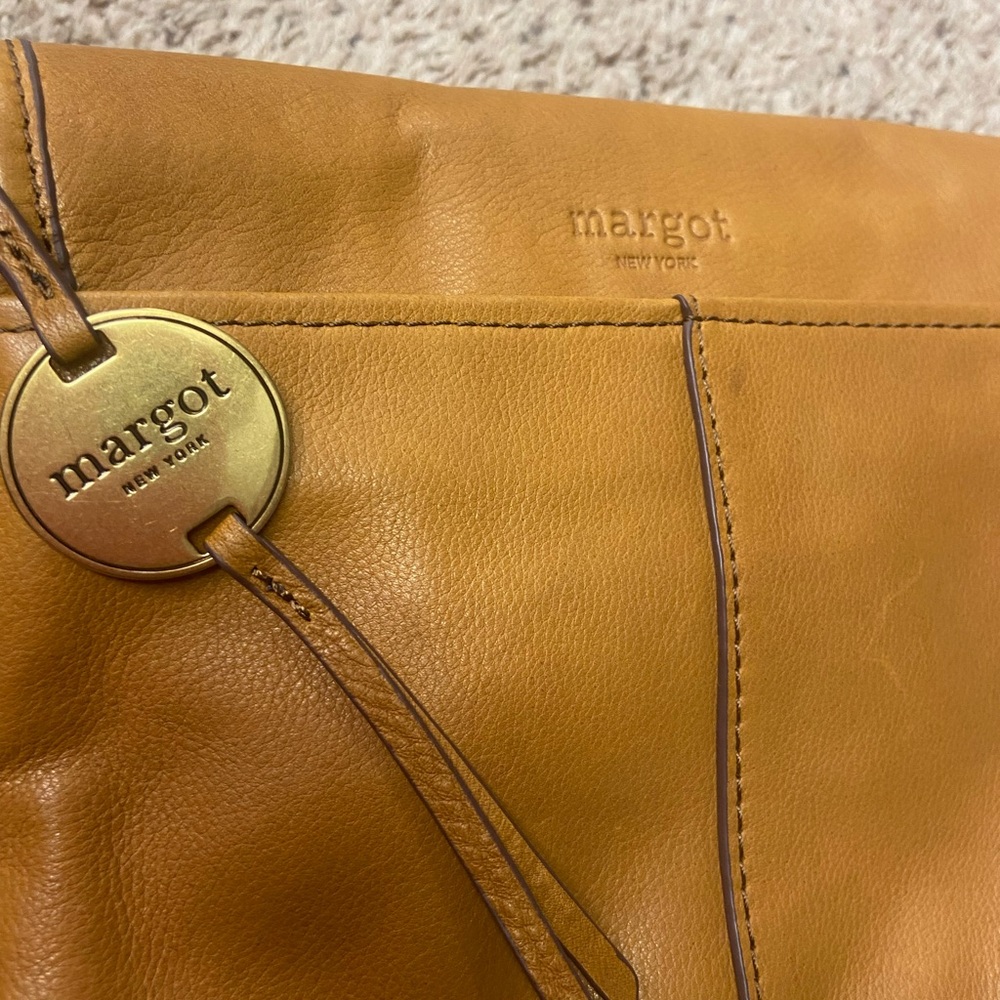 Margot New York Tan Leather Handbag